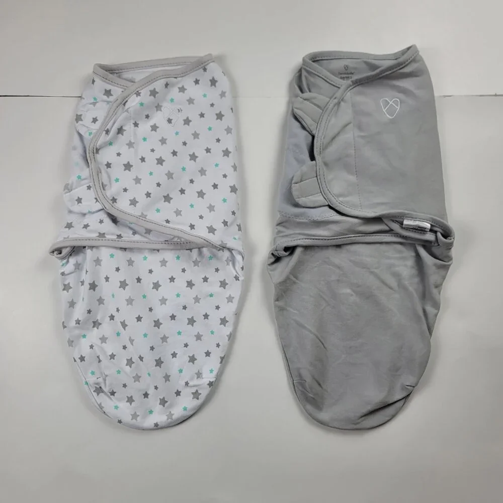 SwaddleMe Baby Swaddles Sleep Sack Bundle Organic Cotton SM/MED